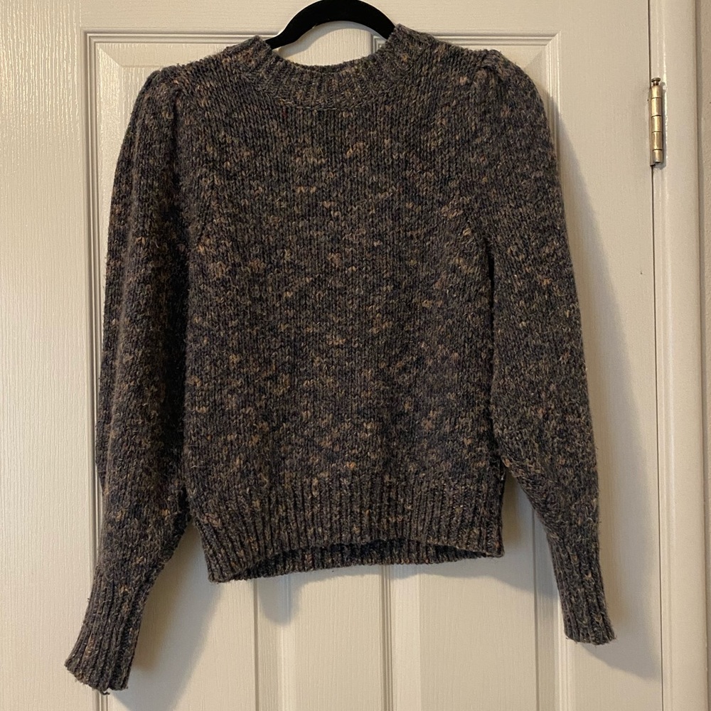 Madewell puff sleeve sweater - Medium